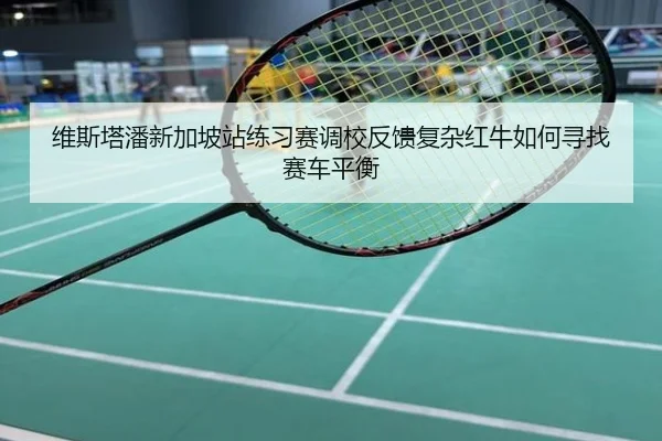 维斯塔潘新加坡站练习赛调校反馈复杂红牛如何寻找赛车平衡